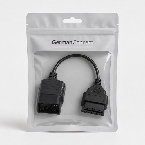 DLC1 17-pin to 16-pin OBD-II Adapter (Toyota / Lexus - old models)
