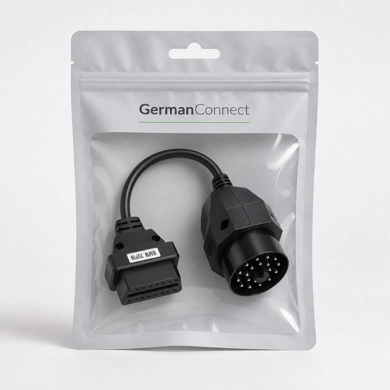 20-pin to 16-pin OBD-II Adapter (BMW E-series "pre-2000")