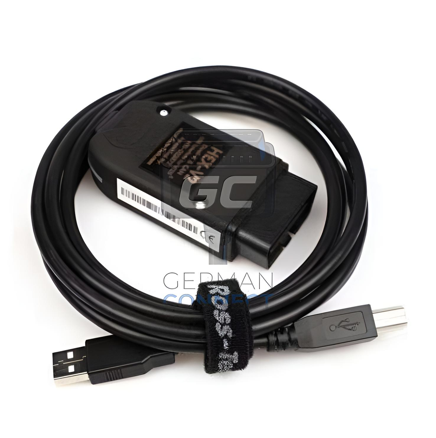 Cable VCDS HEX-V2 OBD-II (VAG - tous modèles récents)