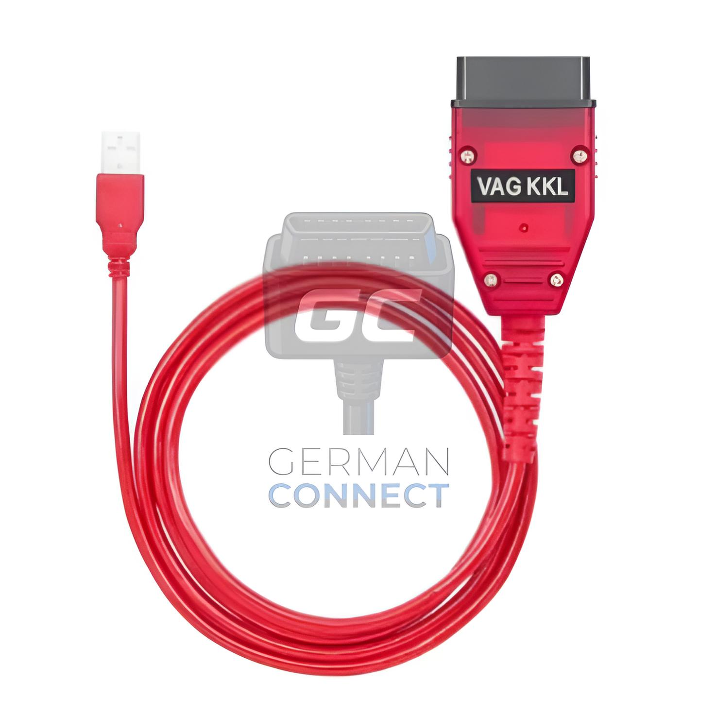 Cable VAG KKL OBD-II (VAG - anciens modèles K-Line)
