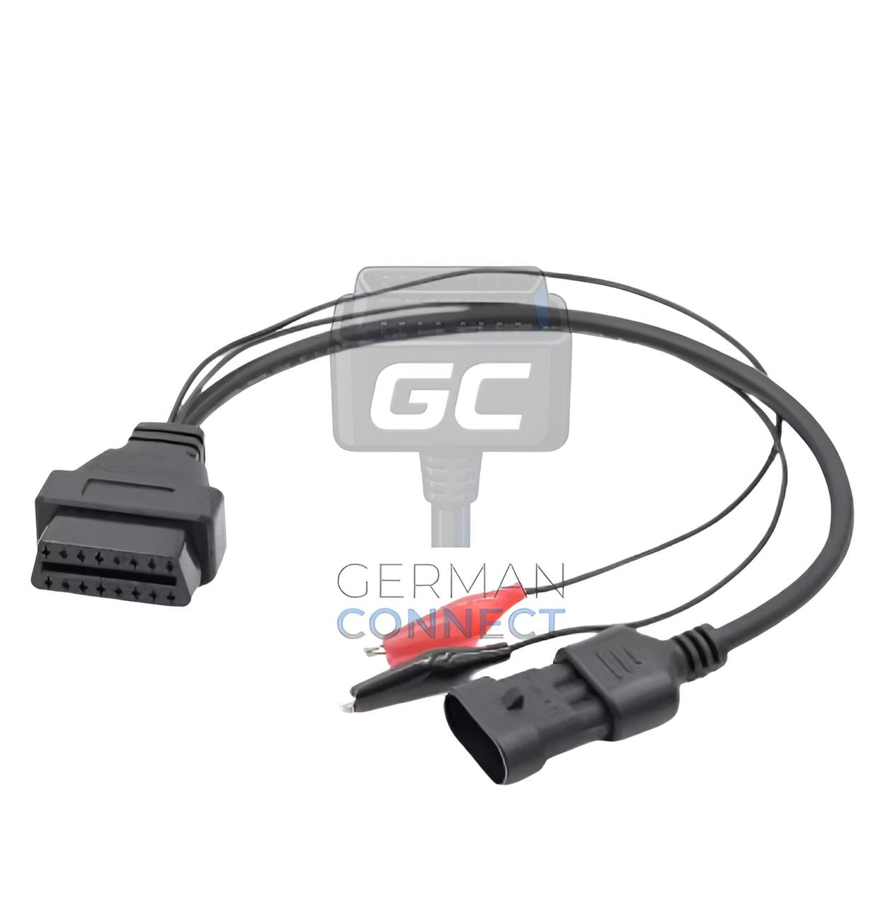Adaptateur 3-pin vers 16 OBD-II (Fiat / Alfa Romeo anciens)