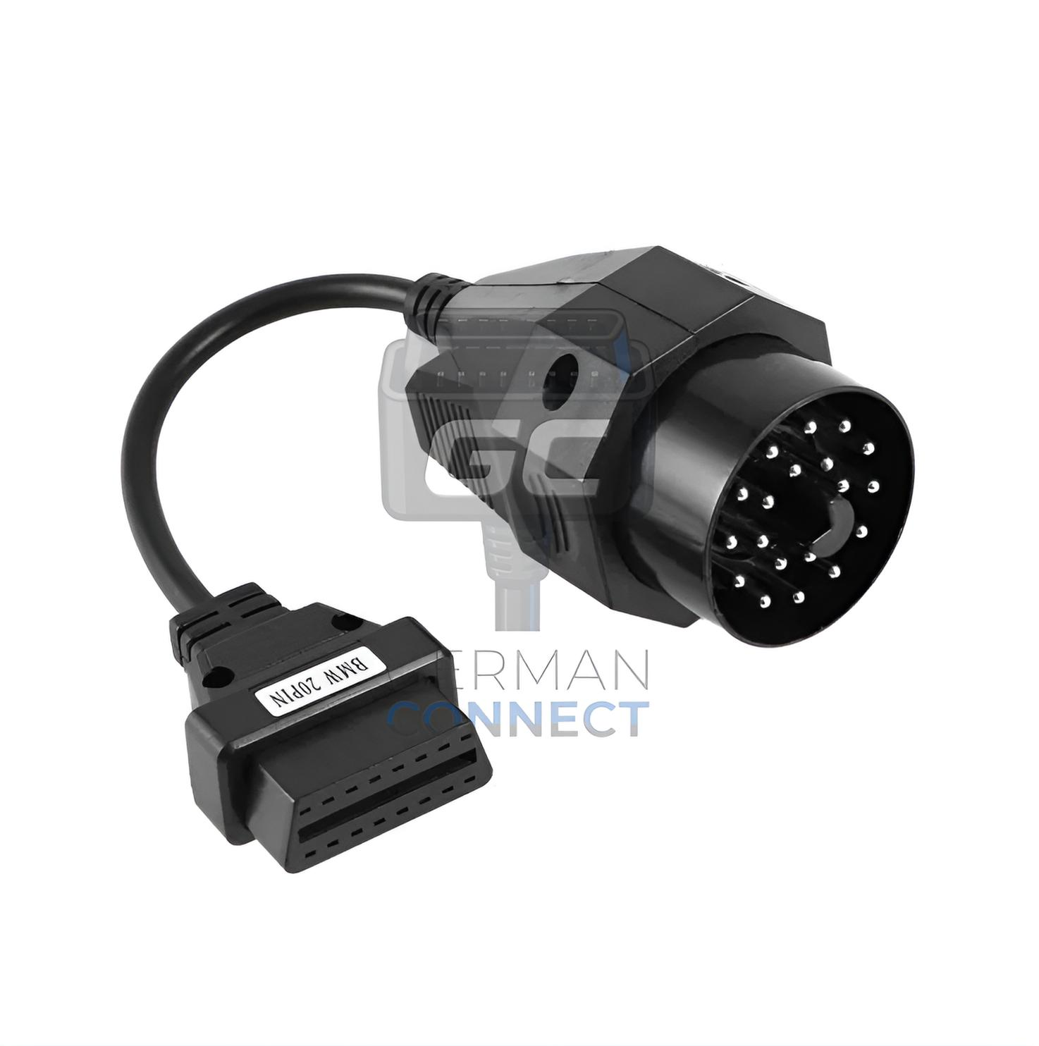 Adaptateur 20-pin vers 16 OBD-II (BMW - séries E "pré-2000")