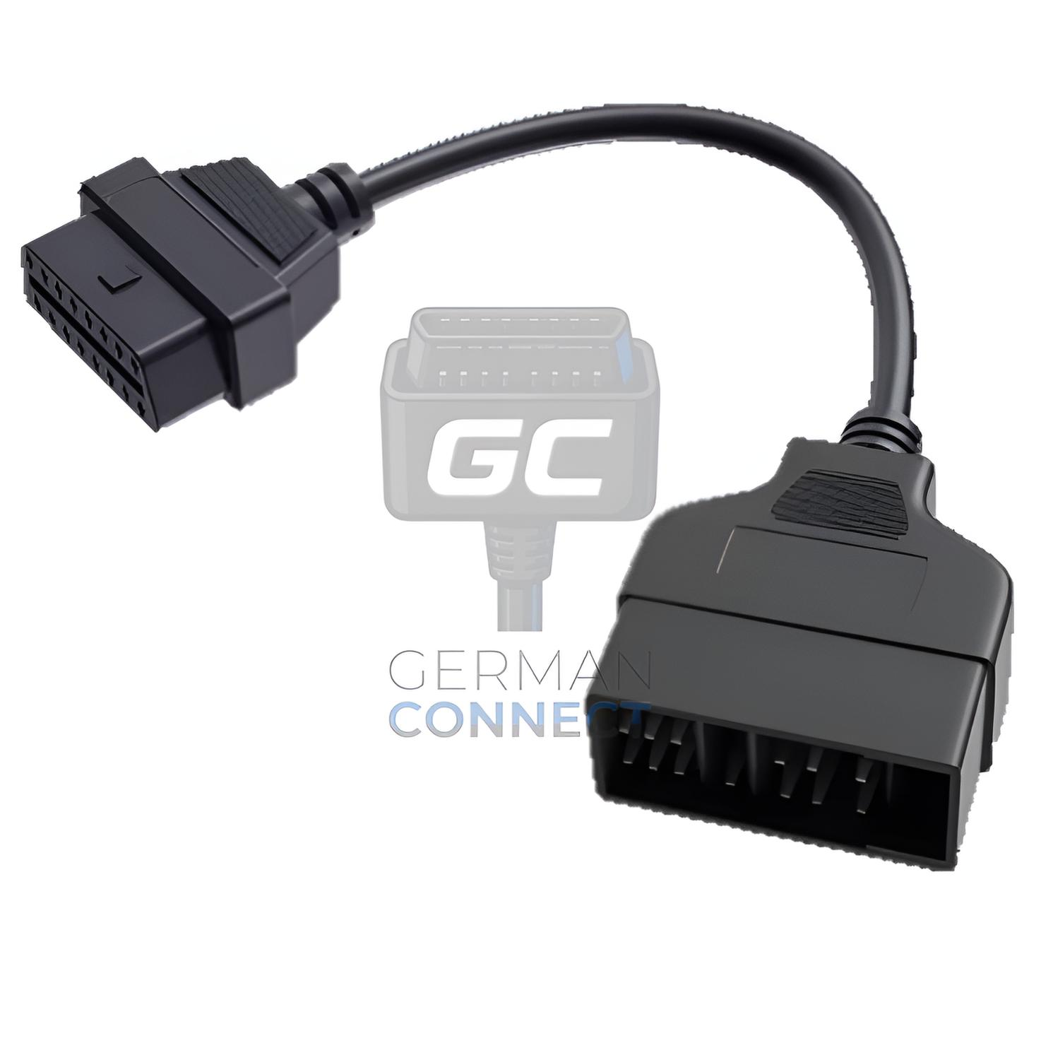 Adaptateur DLC1 22-pin vers 16 OBD-II (Toyota / Lexus - modèles anciens)