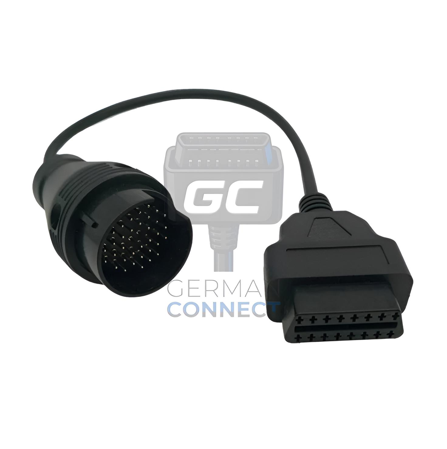 Adaptateur 38-pin vers 16 OBD-II (Mercedes - modèles anciens)