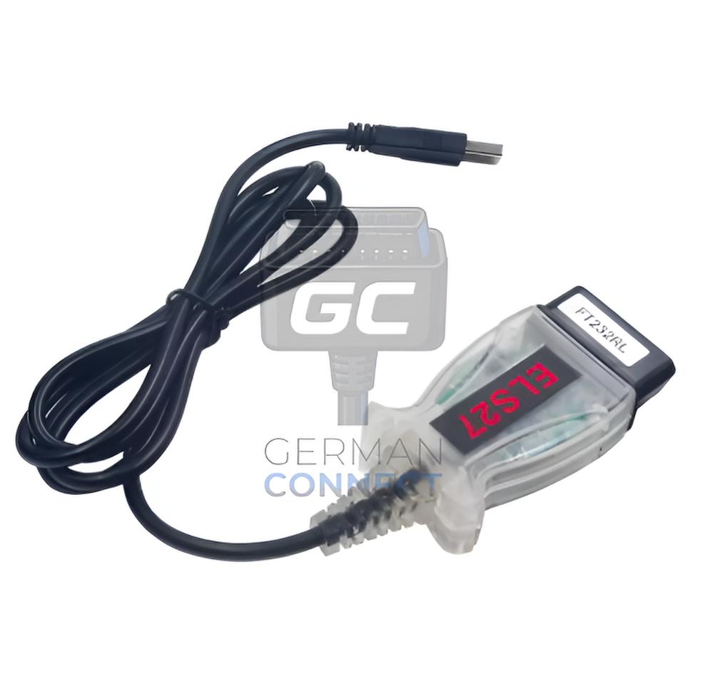 Câble Mazda ELS27 FORScan OBD-II (Ford/Mazda/Lincoln/Mercury - tous modèles)