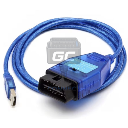 Cable KKL MultiECUScan (Fiat / alphe Romeo - tous modèles)